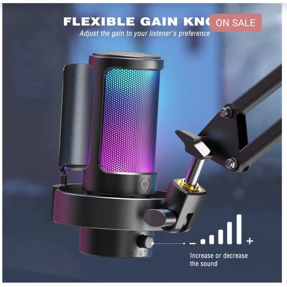 USB Microphone for Recording & Streaming - Picture 6 of 9